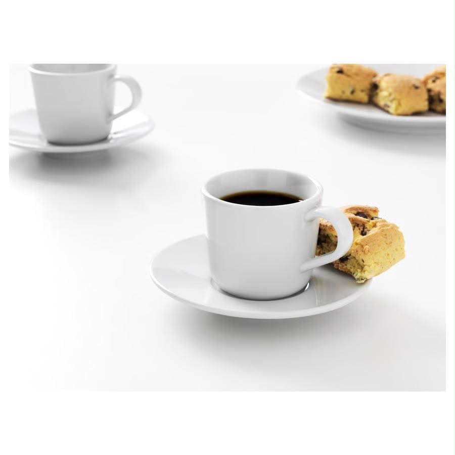 Ceașcă cafea și farfurie